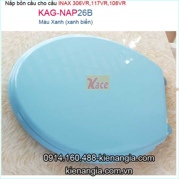 KAG-NAP26B-Nap-con-cau-mau-xanh-nhat-Inax-C306VR-C117VR-C108VR-KAG-NAP26B