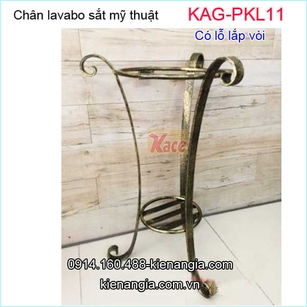 Chân sắt mỹ thuật lavabo KAG-PKL11