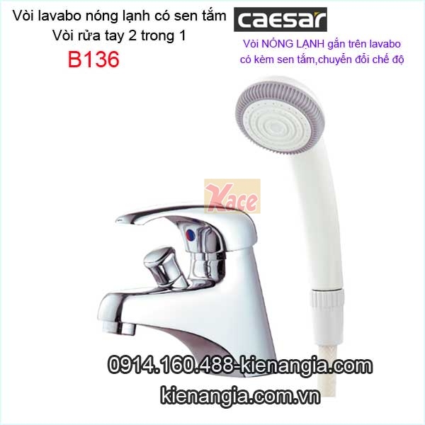 Caesar-B136-Voi-lavabo-co-sen-tam-nong-lanh-Caesar-B136