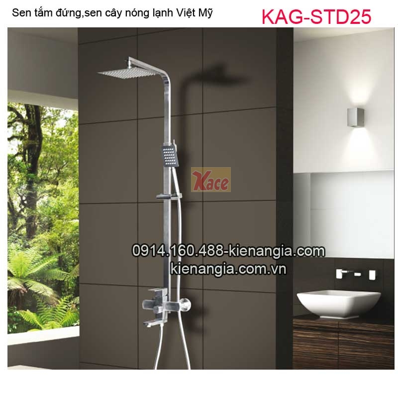 Sen cây,sen tắm đứng nóng lạnh Việt Mỹ KAG-STD25