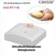 Dĩa xà bông cục bằng sứ Caesar-KAG-RT1146