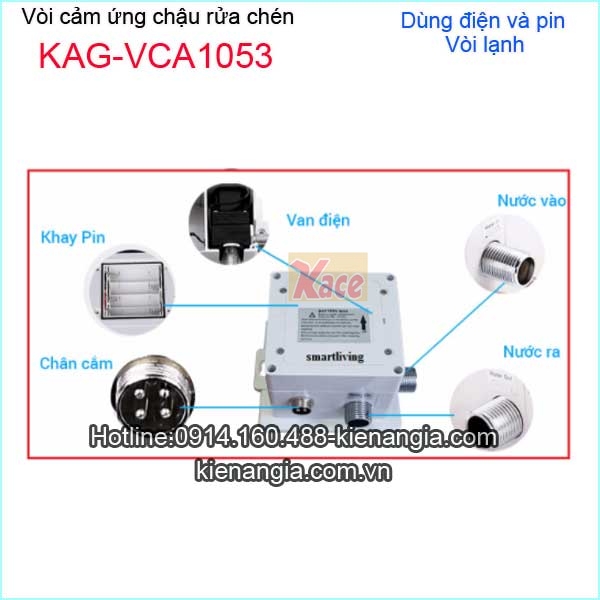 KAG-VCA1053-LAP-DAT-Voi-cam-ung-voi-chau-rua-chen-tu-dong-KAG-VCA1053-tskt