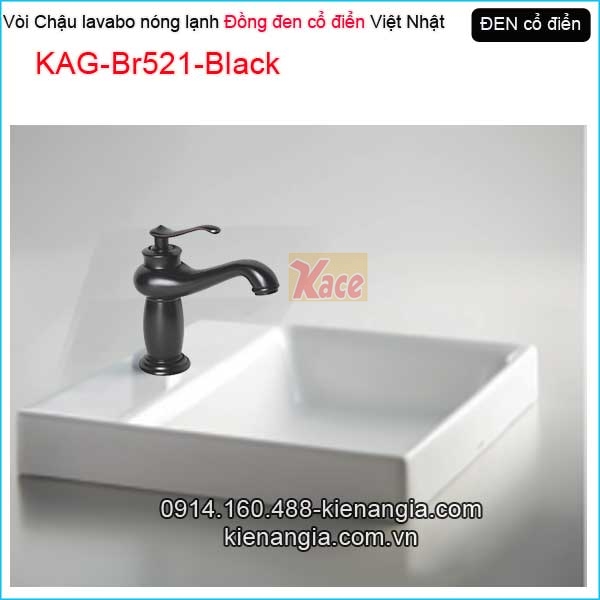 KAG-Br521-Black-Voi-dong-den-co-dien-lavabo-nong-lanh-KAG-Br521-Black-1