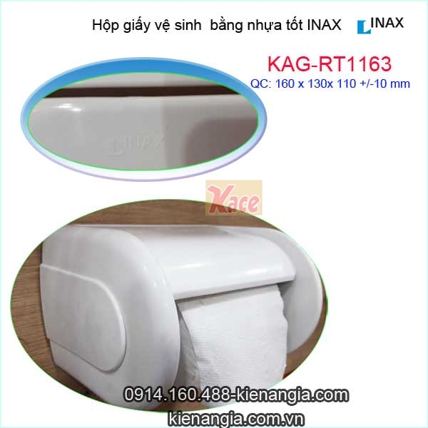 Hộp giấy vệ sinh bằng nhựa INAX KAG-RT1163