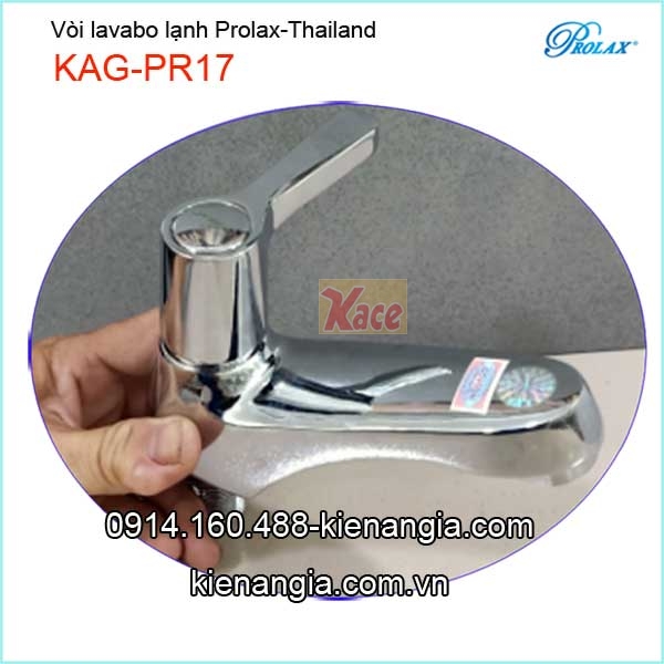 Vòi lavabo lạnh Prolax-Thailand-KAG-PR17