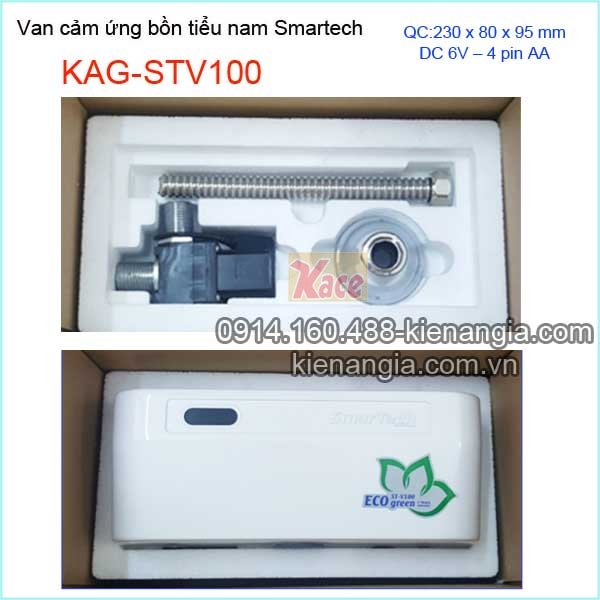Van cảm ứng tiểu nam Smartech KAG-STV100