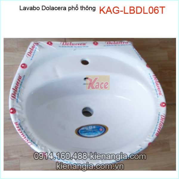 Lavabo Dolacera trắng KAG-LBDL06T