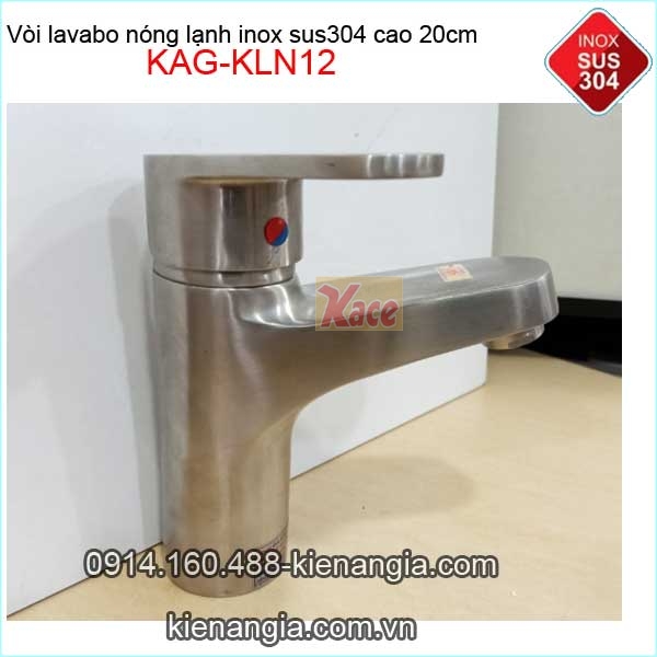Vòi lavabo nóng lạnh SUS 304 KAG-KLN12