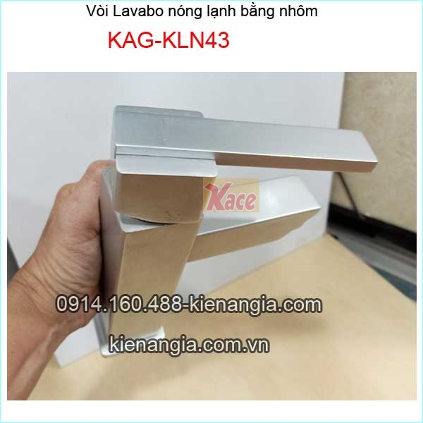 KAG-KLN43-Voi-lavabo-nong-lanh-20cm-bang-nhom-vuong-KAG-KLN43