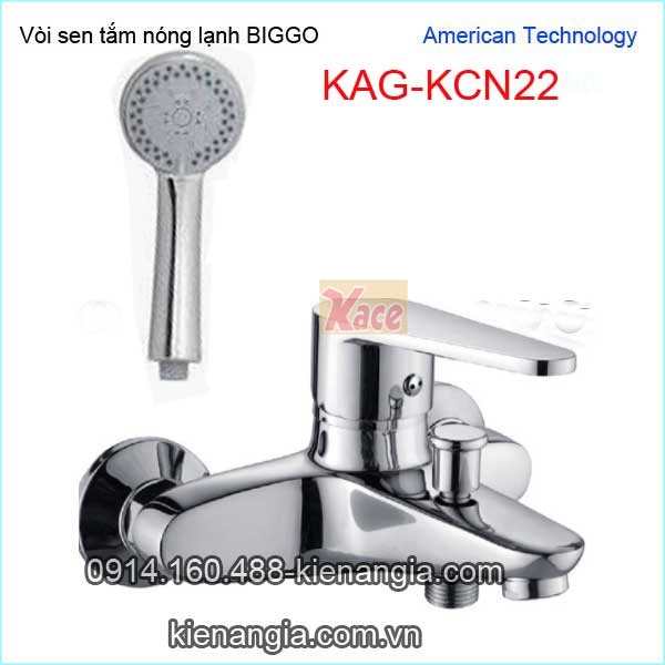 Vòi sen tắm nóng lạnh Biggo KAG-KCN22