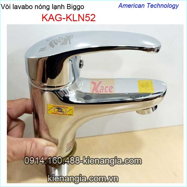 Vòi lavabo nóng lạnh Biggo KAG-KLN52