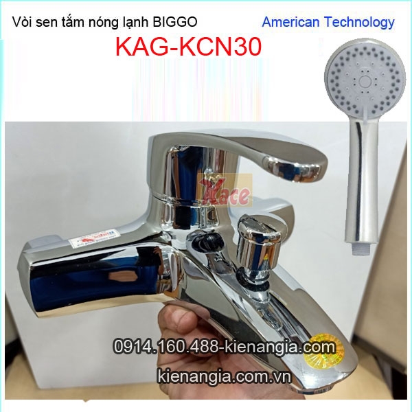 Vòi sen tắm nóng lạnh Biggo-KAG-KCN30