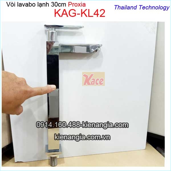 KAG-KL42-Voi-lavabo-lanh-vuong-30cm-Proxia-Thailanf-KAG-KL42