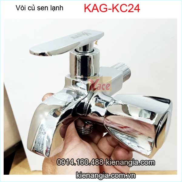 Vòi sen tắm  thân vuông đẹp KAG-KC24
