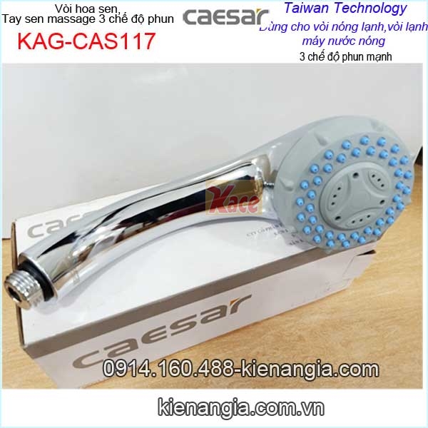 KAG-CAS117-Tay-sen-massage-3-che-do-phun-nuoc-manh-Caesar-KAG-CAS117-2