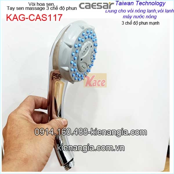 KAG-CAS117-Tay-sen-massage-3-che-do-phun-nuoc-manh-Caesar-KAG-CAS117-6