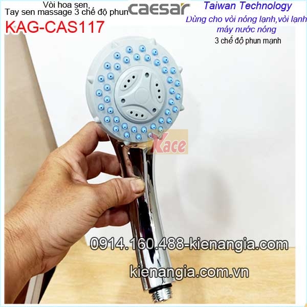 KAG-CAS117-Tay-sen-massage-3-che-do-phun-nuoc-manh-Caesar-KAG-CAS117-7