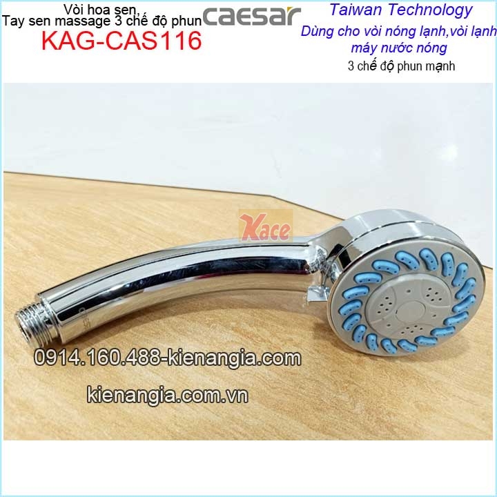 KAG-CAS116-Tay-sen-massage-3-che-do-phun-nuoc-manh-Caesar-KAG-CAS116-1