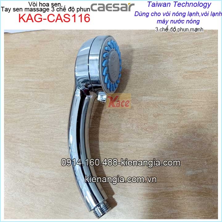 KAG-CAS116-Tay-sen-massage-3-che-do-phun-nuoc-manh-Caesar-KAG-CAS116-2