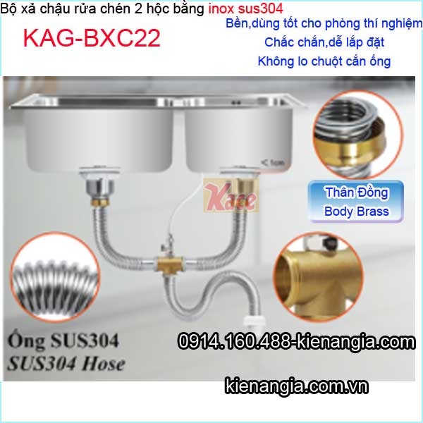 KAG-BXC22-Bo-xa-chau-2-hoc-bang-inox-sus304-KAG-XBX22-1