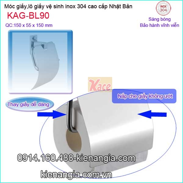 KAG-BL90-Moc-giay-lo-giay-ve-sinh-inox-304-Viet-Nhat-Bliro-KAG-BL90-3