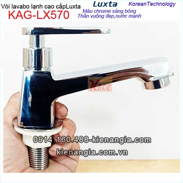 KAG-LX570-Voi-chau-lavabo-lanh-Vuong-Han-Quoc-Luxtta-KAG-LX570