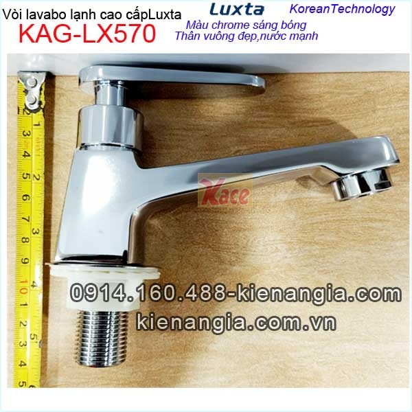 KAG-LX570-Voi-chau-lavabo-lanh-Vuong-Han-Quoc-Luxtta-KAG-LX570-tskt