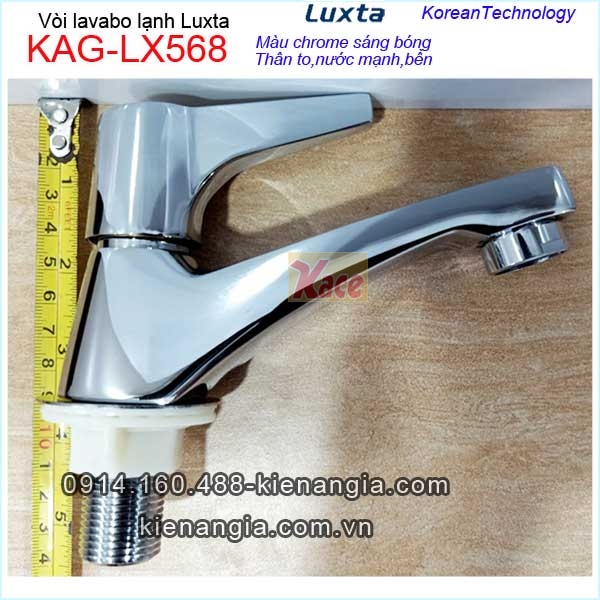 KAG-LX568-Voi-lavabo-lanh-Vuong-tay-V-Han-Quoc-Luxtta-KAG-LX568-TSKT