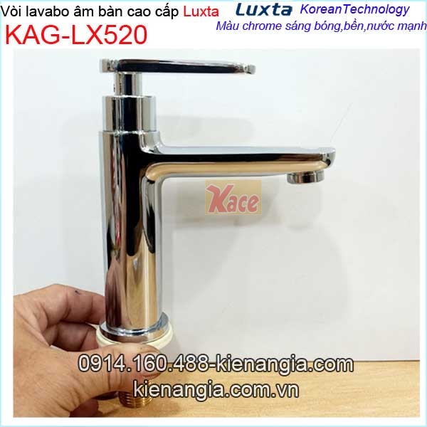 KAG-LX520-Voi-chau-lavabo-lanh-am-ban-15cm-tay-T3-Korea-Luxtta-KAG-LX520-22