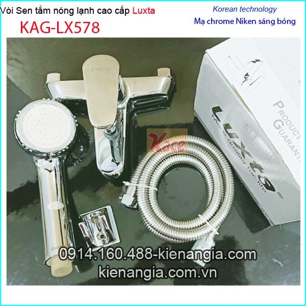 Vòi sen tắm nóng lạnh cao cấp Luxta KAG-LX578