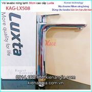 Vòi lavabo đặt bàn Luxta cao cấp nóng lạnh KAG-LX508