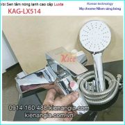 Vòi sen tắm vuông nóng lạnh cao cấp KAG-LX514