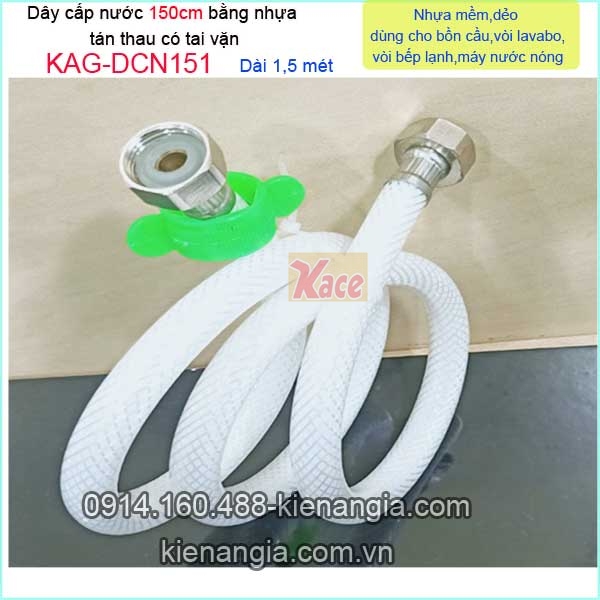 KAG-DCN151-Day-cap-nuoc-voi-lavabo-150cm-nhua-tai-van-KAG-DCN151