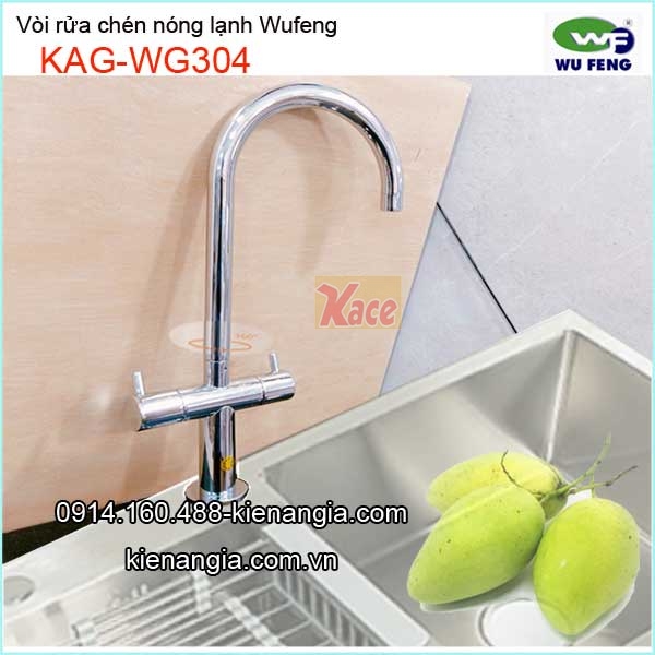 Vòi nóng lạnh Wufeng chậu rửa KAG-WG304