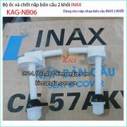 Ốc chốt nắp nhựa bồn cầu INAX KAG-NB06