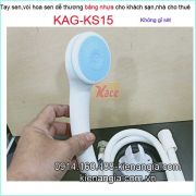 Vòi hoa sen nhựa nhà cho thuê bền rẻ KAG-KS15