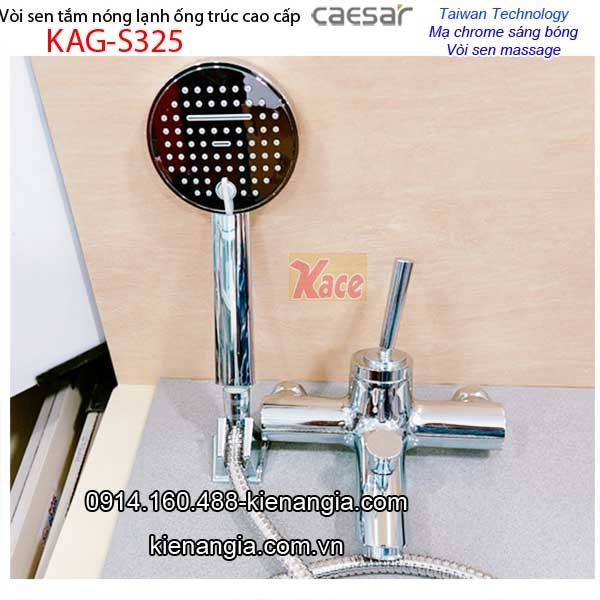 Vòi sen tắm ống trúc Caesar-KAG-S325C BM2021