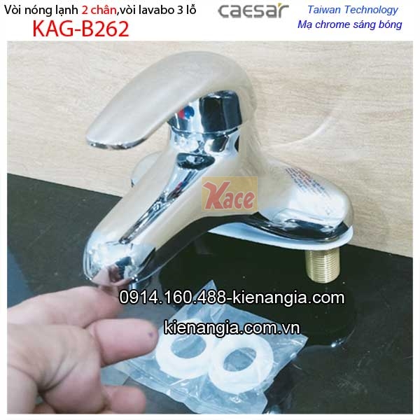 KAG-B262-Voi-lavabo-nong-lanh-2-chan-chinh-hang-Caesar-B262-8