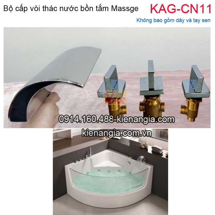 KAG-CN11-Bo-voi-5-lo-thac-nuoc-cho-bon-tam-massage-KAG-CN11