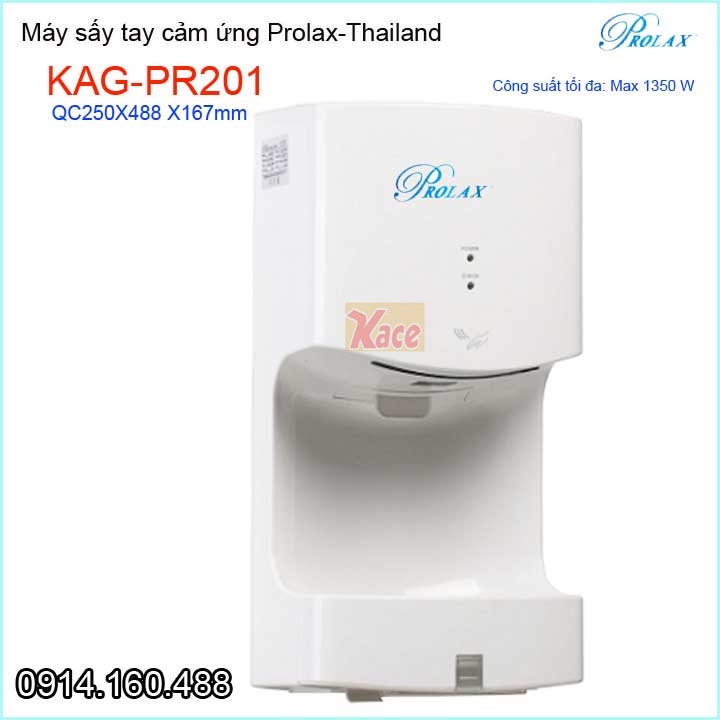 Máy sấy tay cảm ứng Prolax-Thailand KAG-PR201