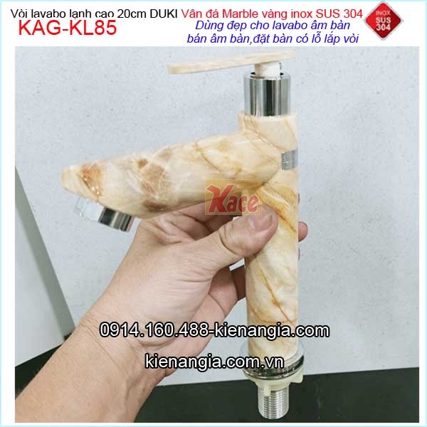 KAG-KL85-Voi-lavabo-lanh-inox-sus-304-l-van-da-Marble-vang-20cm-KAG-KL85-5