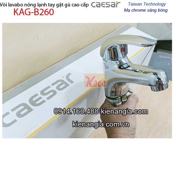 KAG-B260-Voi-Caesar-nong-lanh-lavabo-treo-tuong-B260