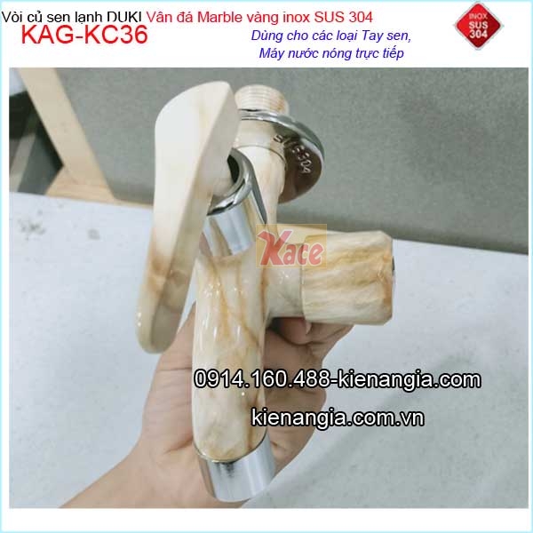 KAG-KC36-Voi-CU-SEN-lanh-inox-sus-son-tinh-dien-van-da-Marble-vang-304-KAG-KC36-2