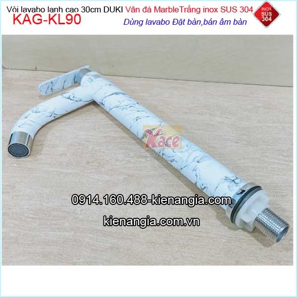 KAG-KL90-Voi-chau-lanh-van-da-Marble-trang-inox-sus-304-KAG-KL90