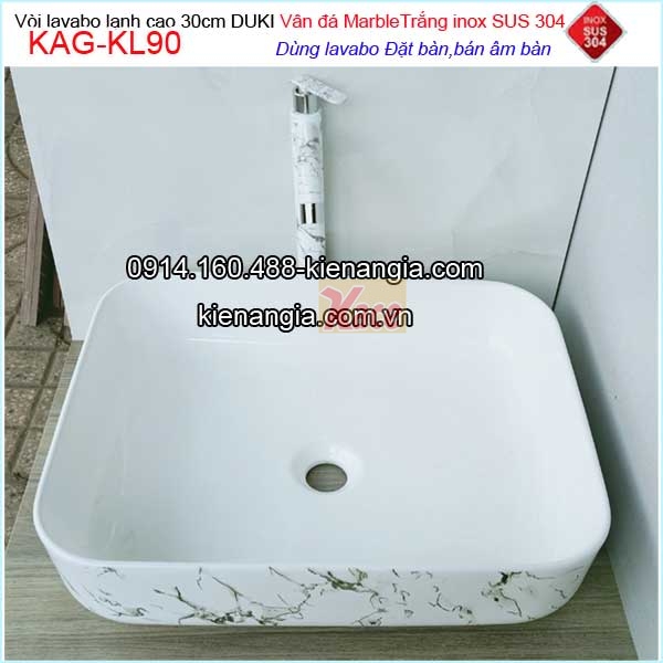 KAG-KL90-Voi-lavabo-inox-sus-304-van-da-trang-KAG-KL90-7