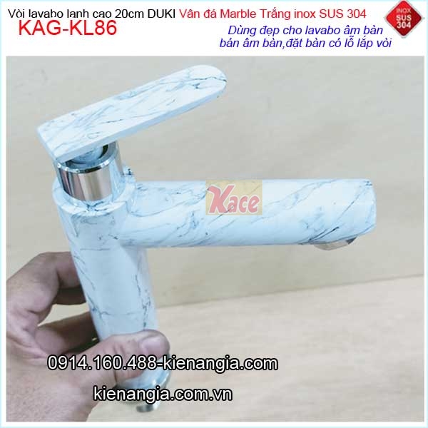 KAG-KL86-Voi-inox-sus-304-van-da-marble-trang-den-cao-20cm-KAG-KL86-1