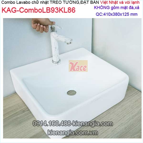 KAG-ComboLB93KL86-Combo-Chau-lavabochu-nhat-treo-tuong-dat-ban-Viet-Nhat-voi-lanh-KAG-ComboLB93KL86-1