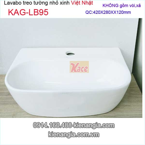 KAG-LB95-Chau-lavabo-nho-xinh-treo-tuong-Viet-Nhat-KAG-LB95-1