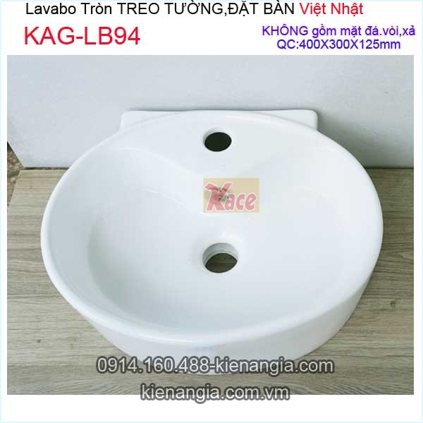 KAG-LB94-Chau-lavabo-tron-treo-tuong-dat-ban-Viet-Nhat-KAG-LB94-1
