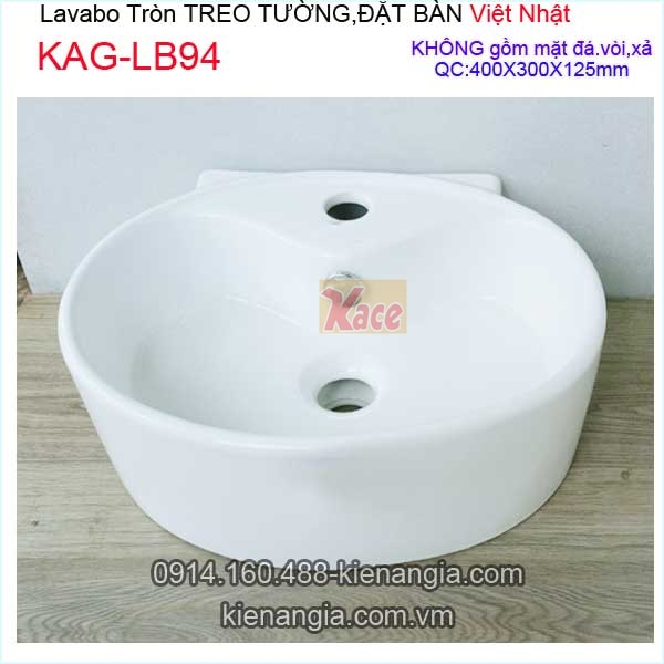 KAG-LB94-Chau-lavabo-tron-treo-tuong-dat-ban-Viet-Nhat-KAG-LB94-2